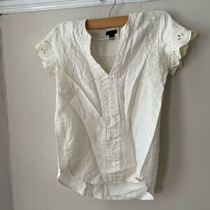 J Crew Linen top